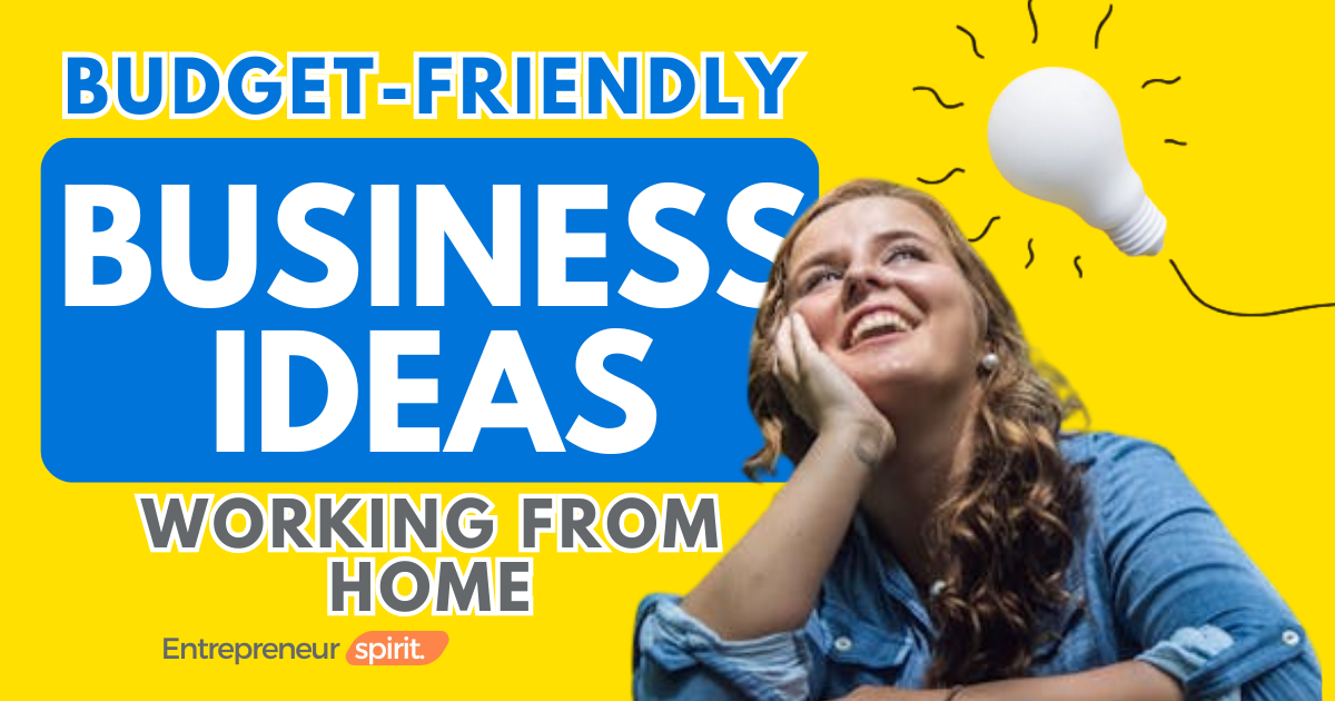 Working From Home 5 Budget-Friendly Business Ideas for 2024